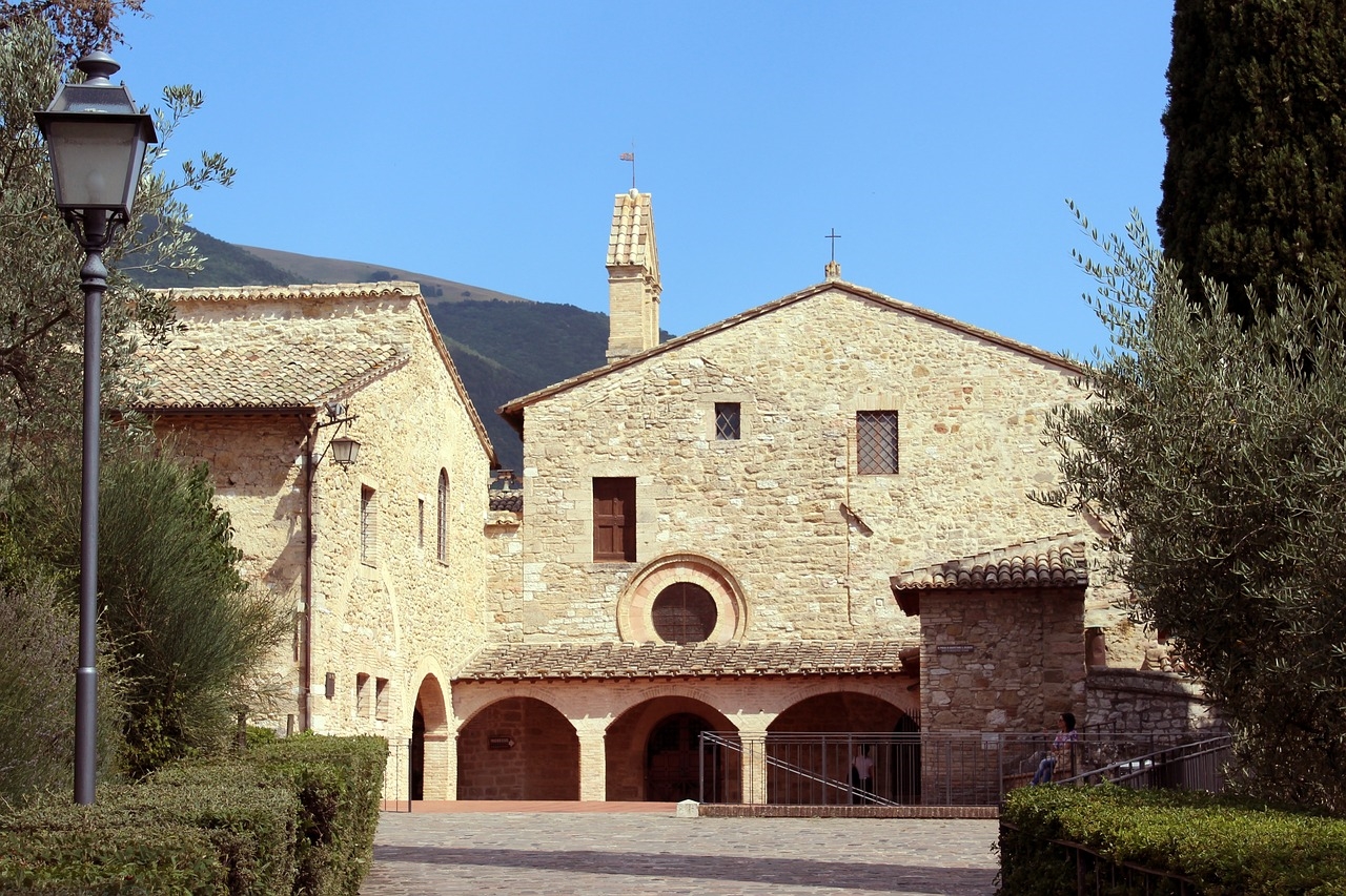San Damiano Church, Assisi, Italy where St. Francis heard the call to "Go and Rebuild My Church."